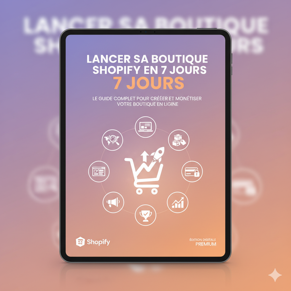 E-Book : Lancer sa Boutique Shopify en 7 Jours